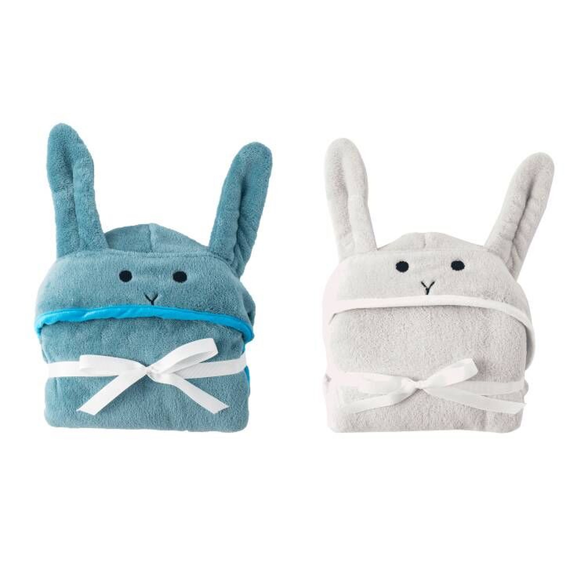 Voir la diapositive 1 : ACTUEL Plaid enfant à capuche lapin 