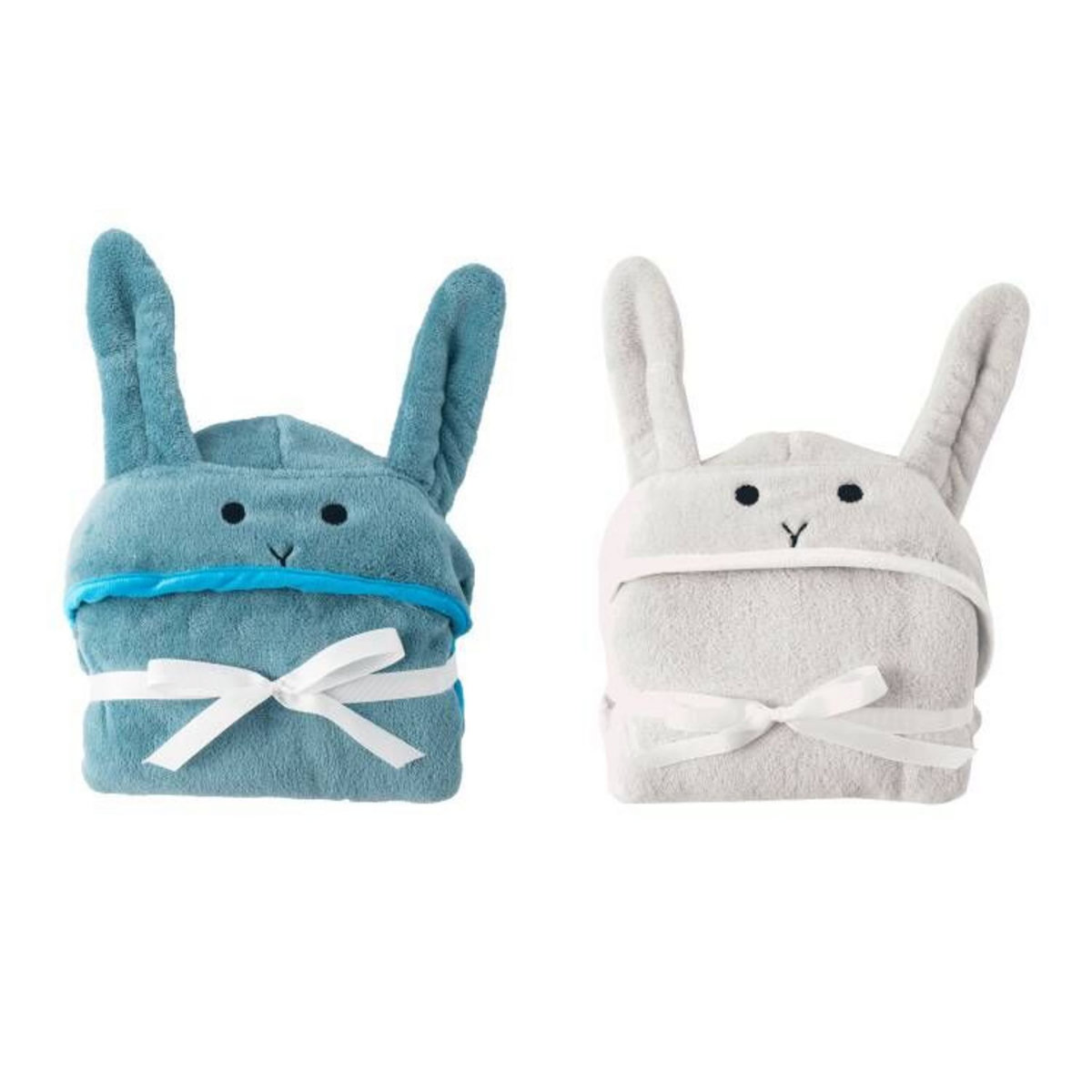 ACTUEL Plaid enfant à capuche lapin 