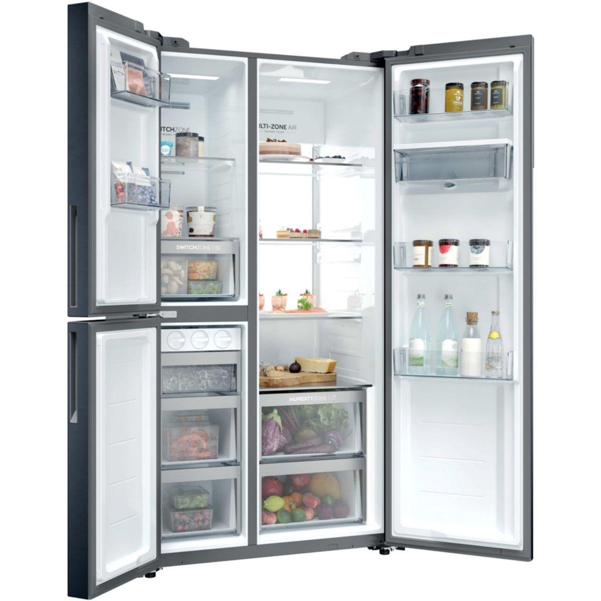 HAIER Réfrigérateur Américain HSPR79F18DWMB