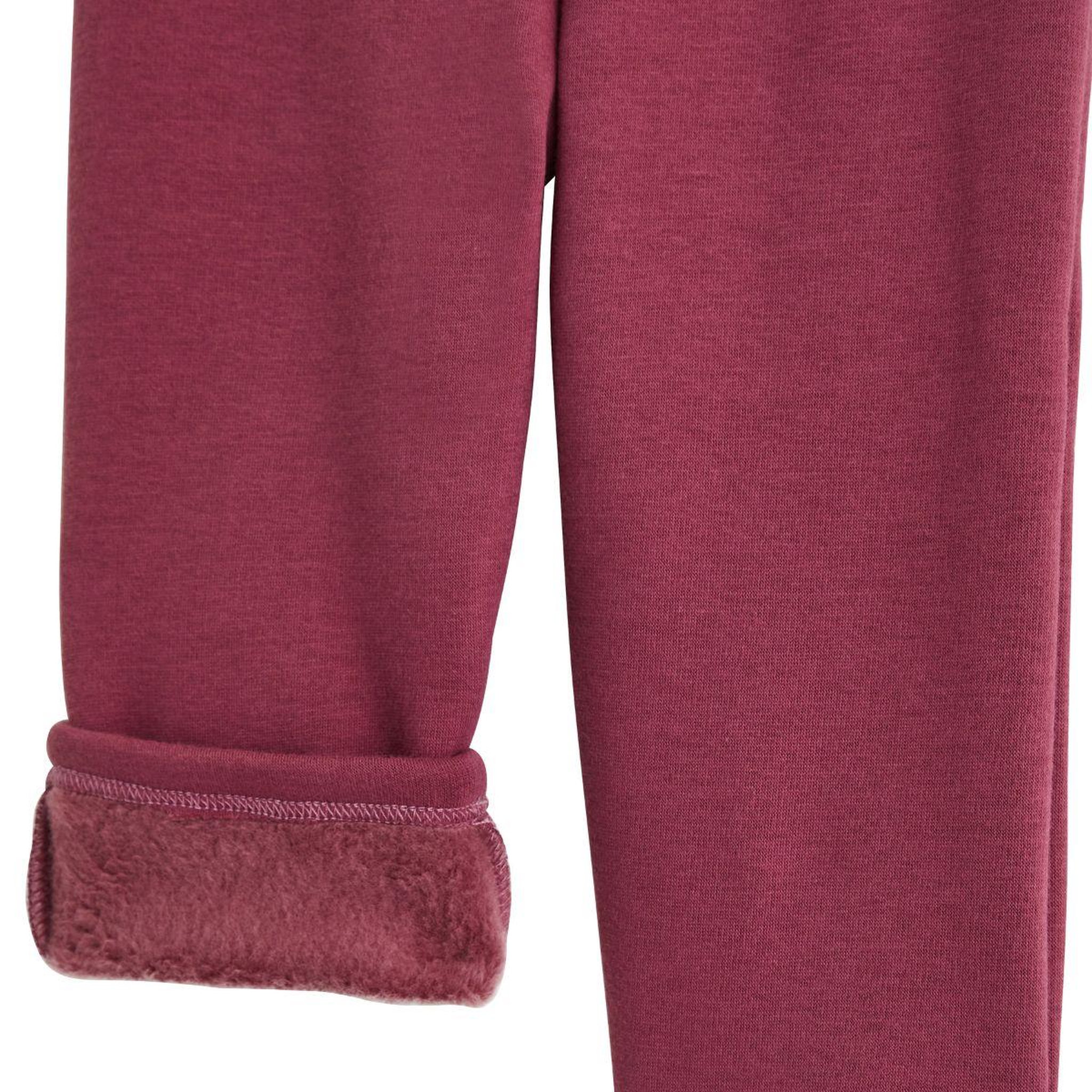 Voir la diapositive 6 : PETIT BEGUIN Lot de 2 leggings enfant en molleton ultra chaud Misti