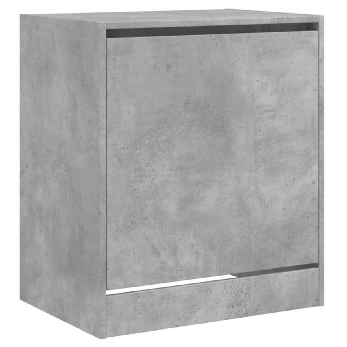 VIDAXL Armoire à chaussures gris béton 60x42x69 cm bois d ingénierie