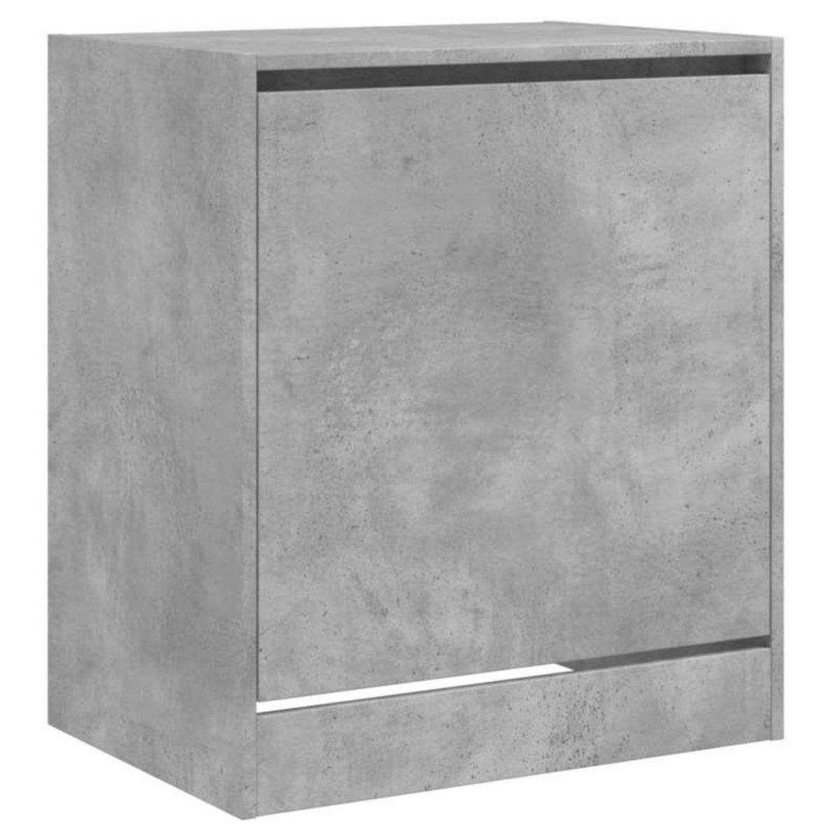 VIDAXL Armoire à chaussures gris béton 60x42x69 cm bois d ingénierie
