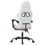 Voir la diapositive 5 : VIDAXL Chaise de jeu pivotante et repose-pied Blanc et rose Similicuir