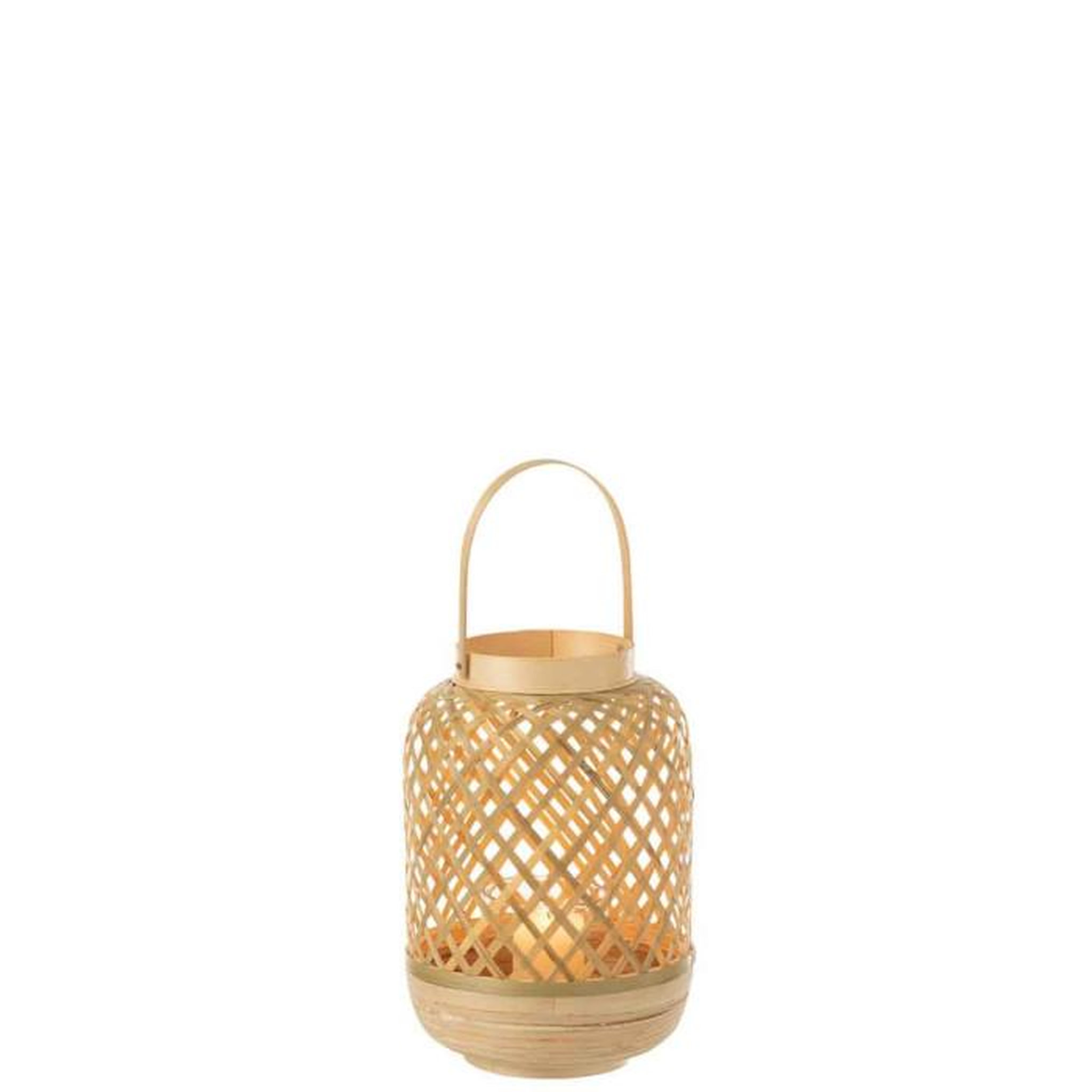 Voir la diapositive 2 : Paris Prix Lanterne Déco en Bambou  Evi  43cm Naturel
