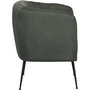 Voir la diapositive 3 : Habitat et Jardin Fauteuil en tissu  Diana  - 1 place - Gris foncé