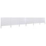 Voir la diapositive 2 : VIDAXL Paravent 6 panneaux Tissu 800 x 160 cm Blanc sable