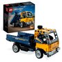 LEGO Technic 42147 Le Camion à Benne Basculante, 2-en-1, Maquette Engin de Chantier à Jouet de Pelleteuse