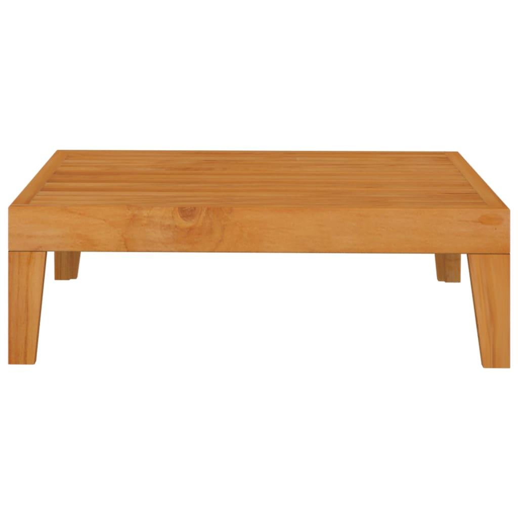 Voir la diapositive 2 : VIDAXL Table de jardin 68,5x68,5x24 cm Bois d'acacia massif
