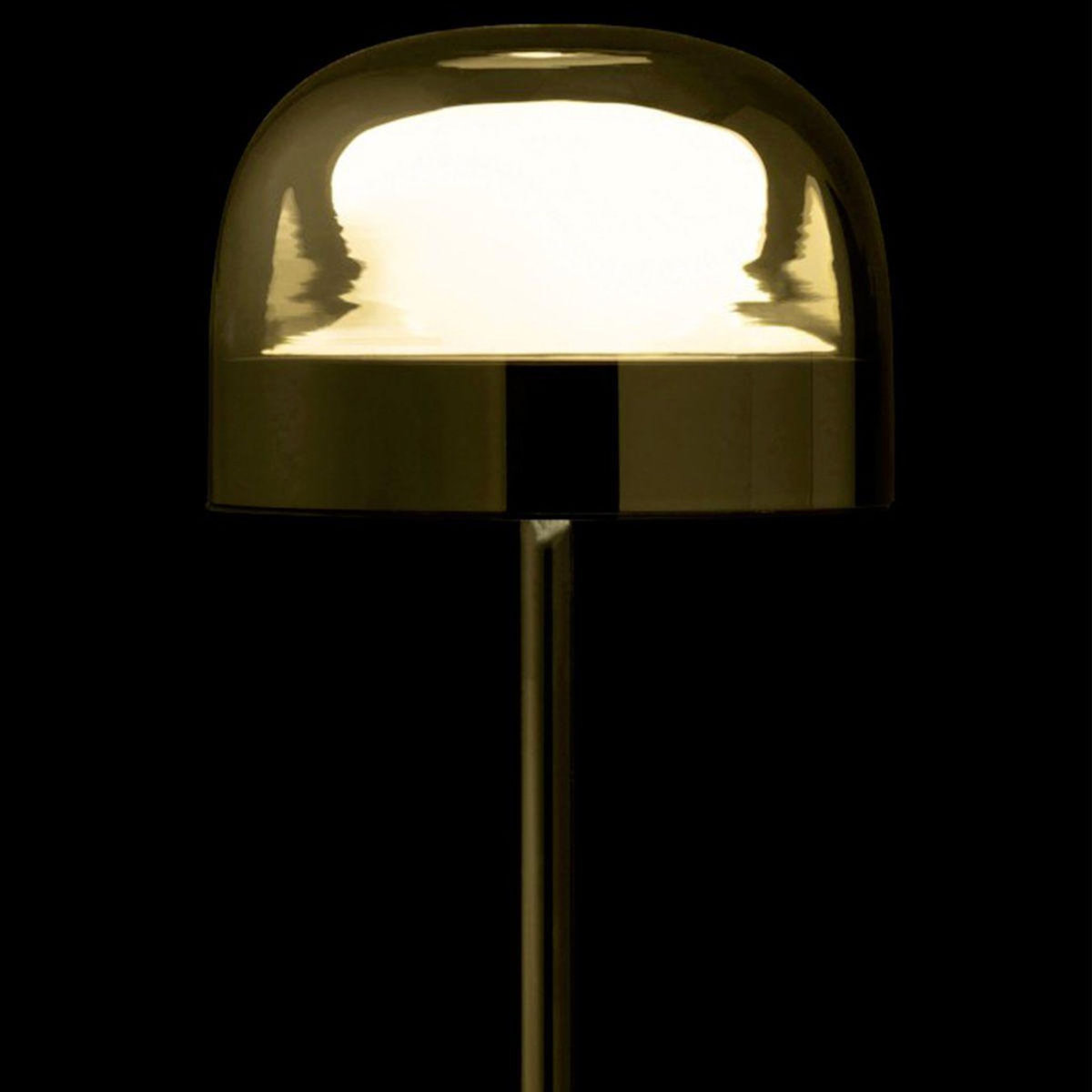 Paris Prix Lampe à Poser Verre & Métal  Topja  44cm Argent