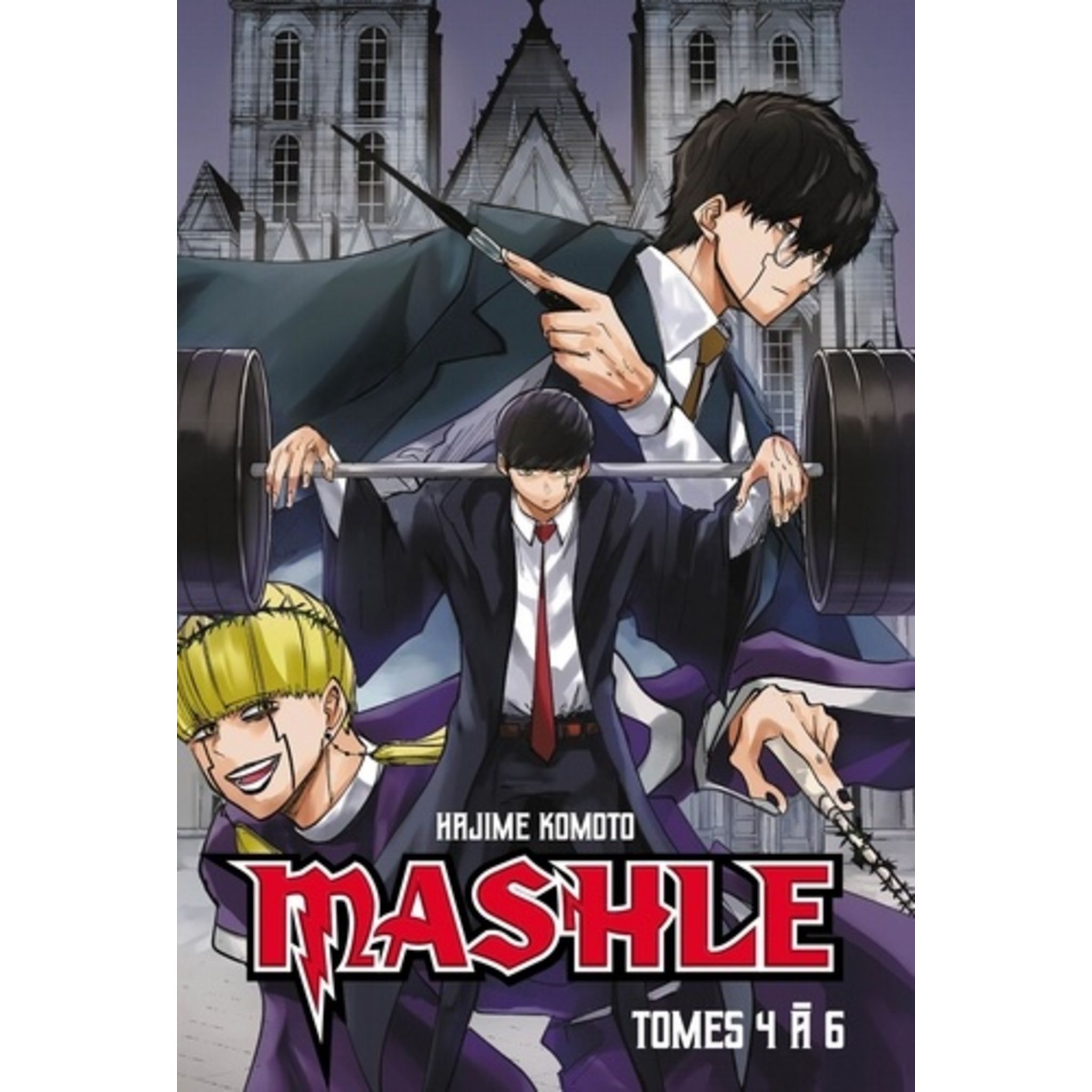 MASHLE TOMES 4 A 6 : COFFRET EN 3 VOLUMES : TOME 4, MASH BURNEDEAD ET ...