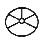 Hayward Joint d'étanchéité étoile de corps pour vanne de piscine - Ø 16 cm - Noir - SPX0715D