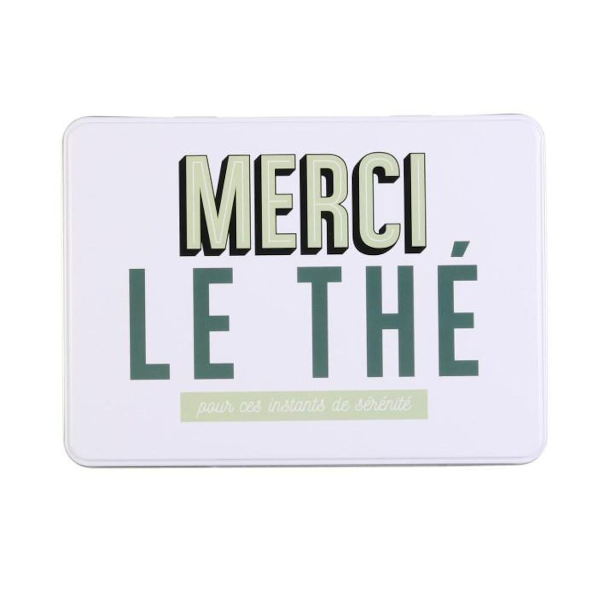 Paris Prix Boîte de Conservation  Ma Boîte à Thé  20cm Vert