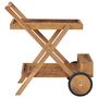 Voir la diapositive 3 : VIDAXL Chariot a the Bois de teck solide