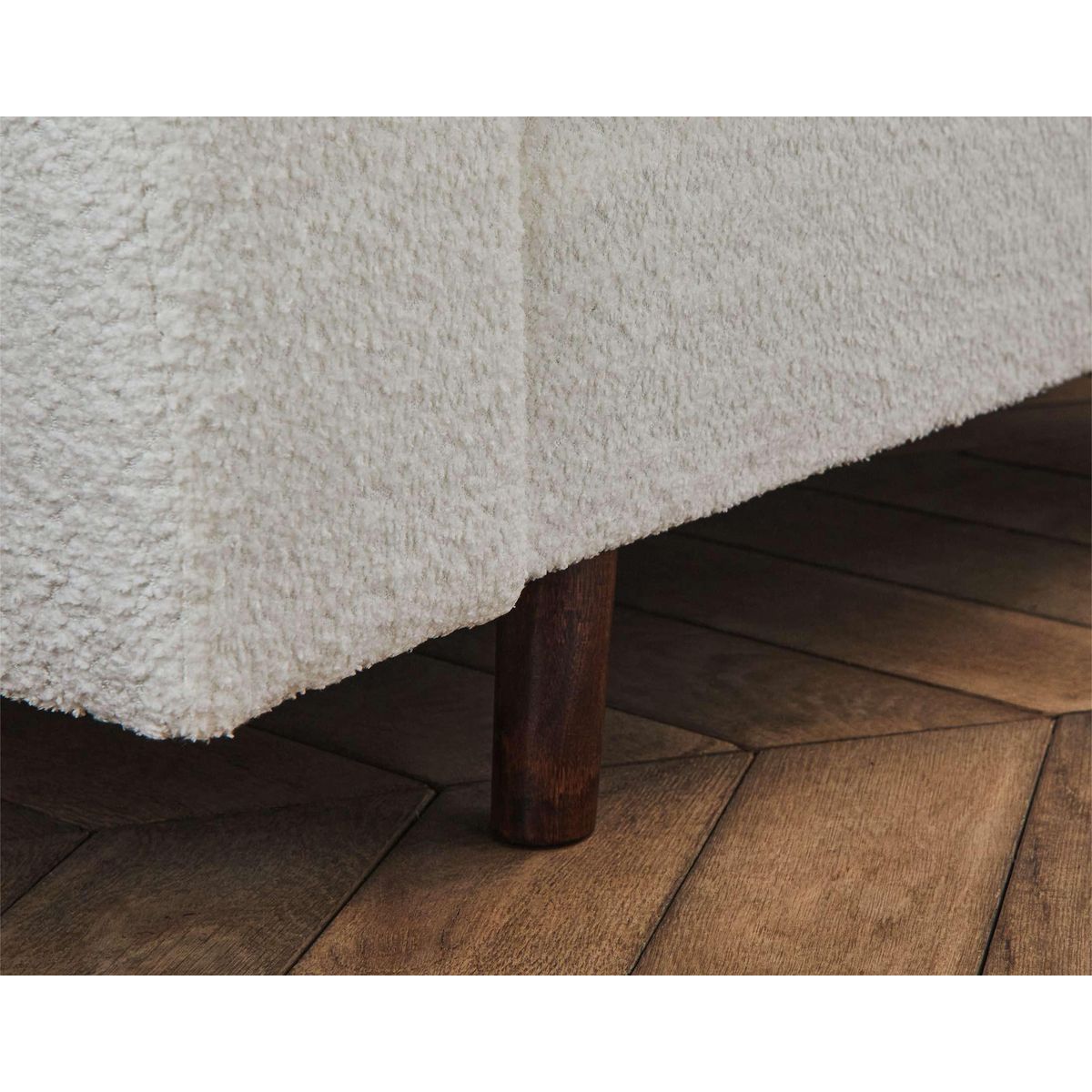 LISA DESIGN Rune - canapé 2 places - en tissu bouclette