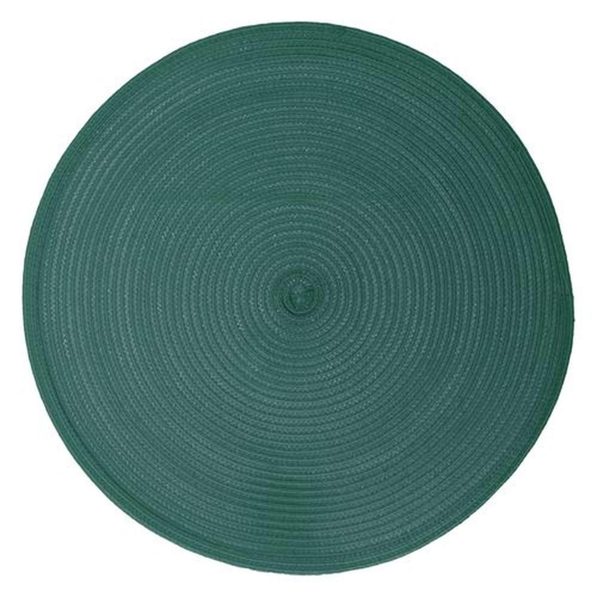 Voir la diapositive 1 : SECRET DE GOURMET Lot 6x Set de table Tressé Rond