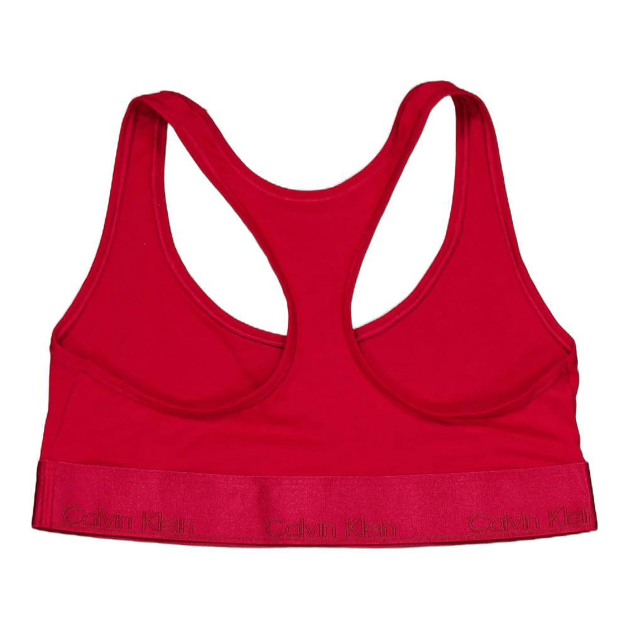 Voir la diapositive 2 : CALVIN KLEIN JEANS Brassière Rouge Femme Calvin Klein Jeans Unlined90