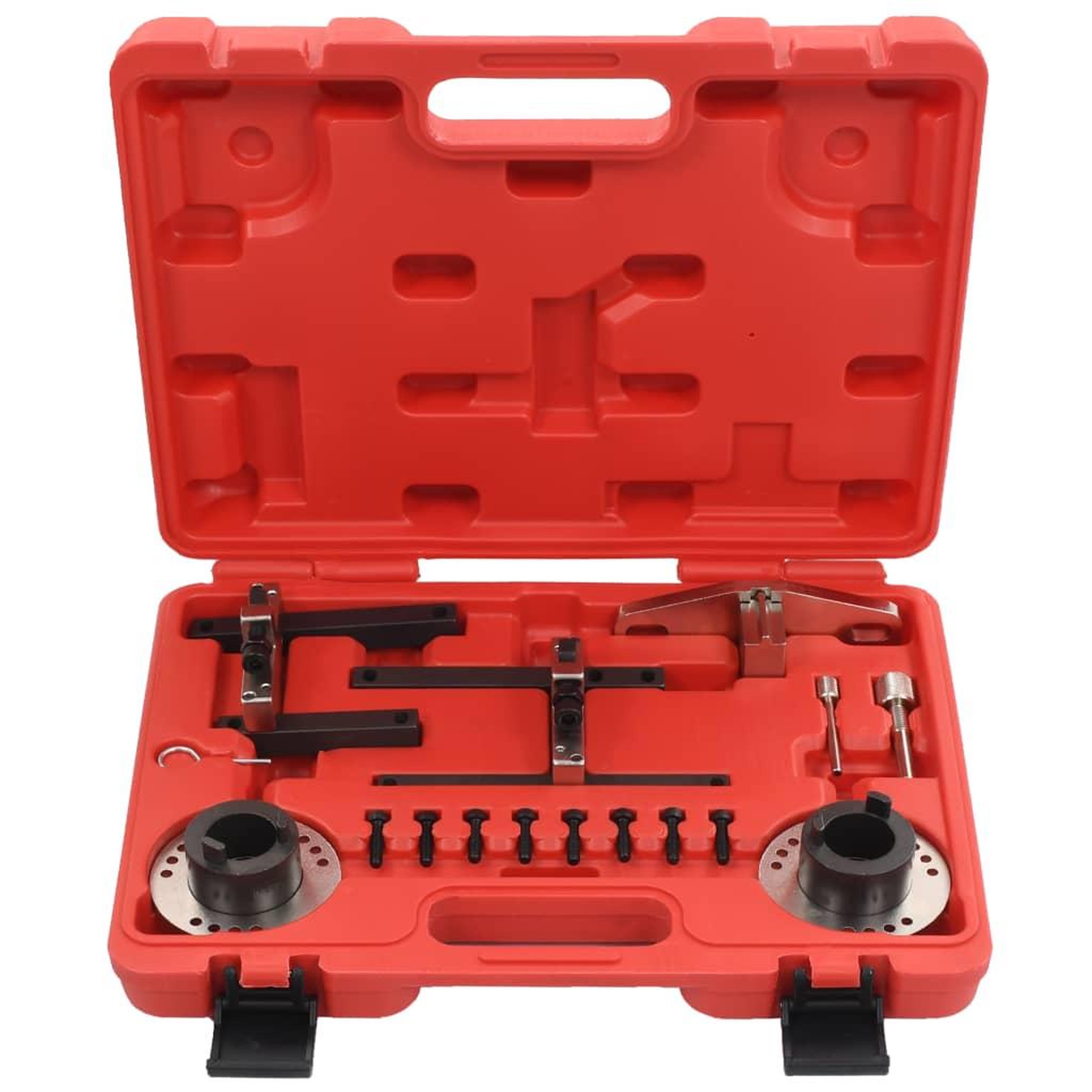 Voir la diapositive 2 : VIDAXL Kit d'outils de calage du moteur 16 pcs pour ford