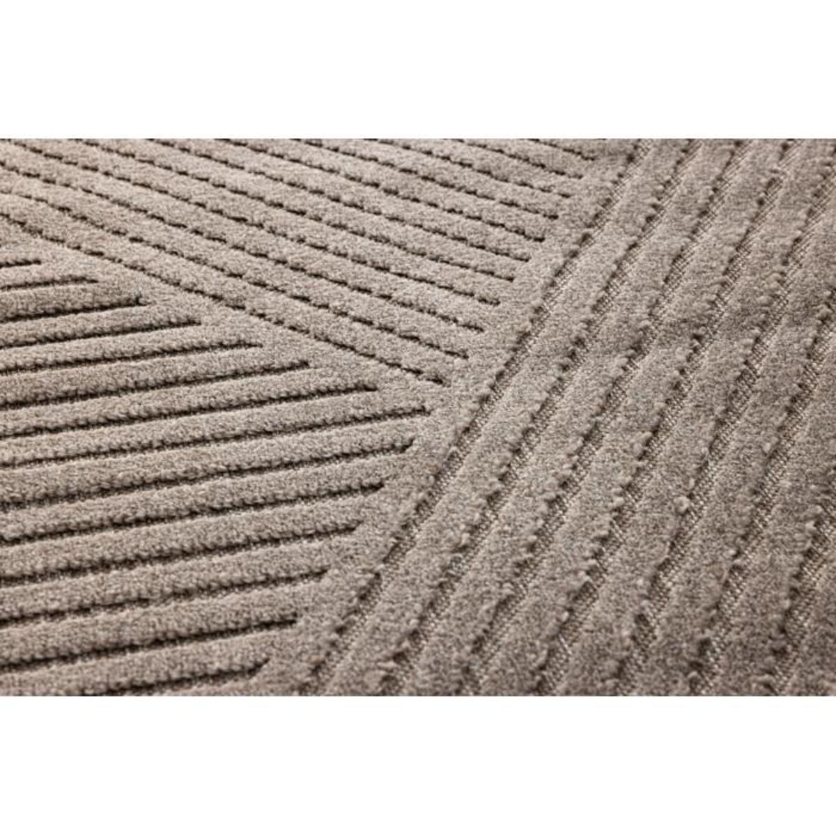 Paris Prix Tapis Déco  Aron Solar  200x290cm Marron