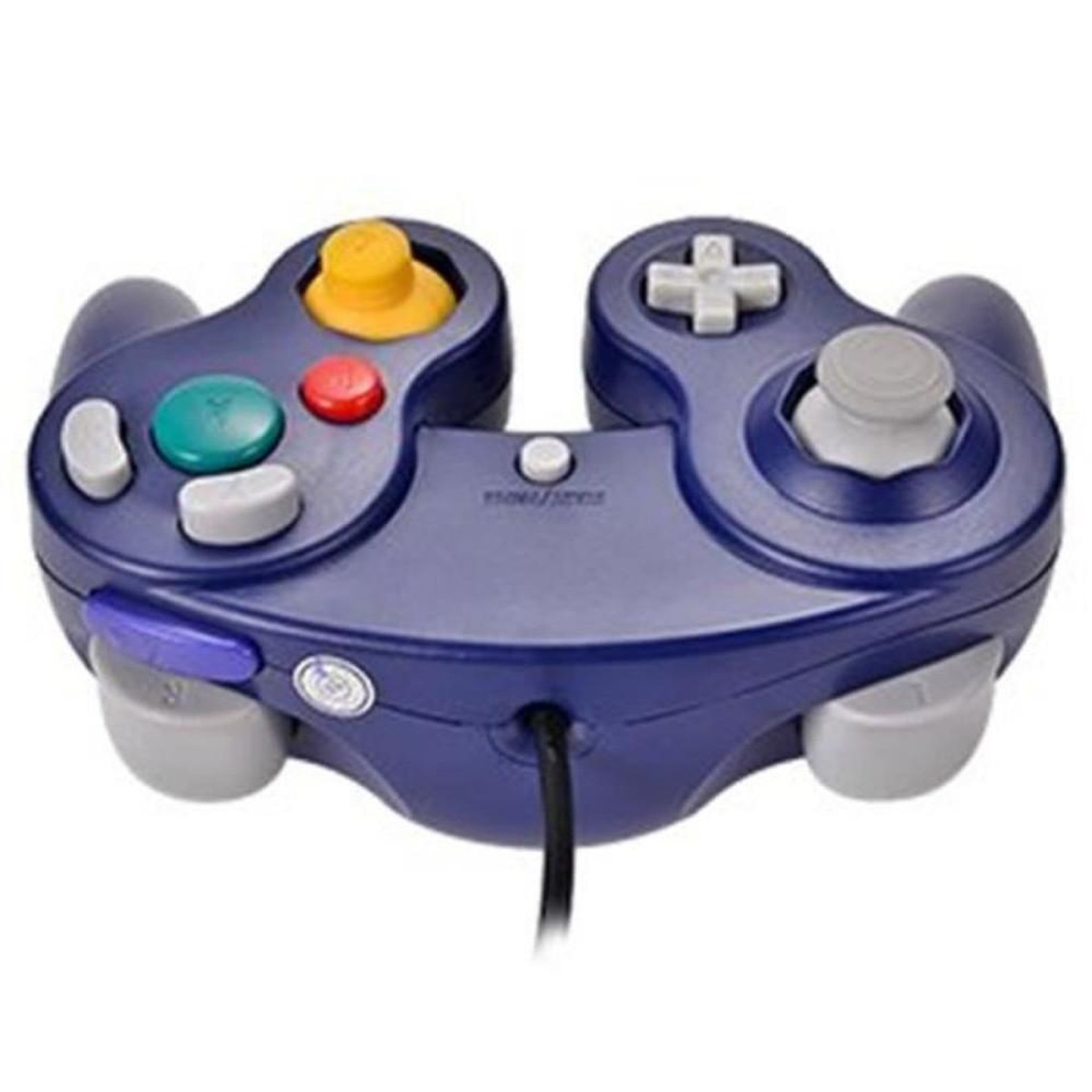 Voir la diapositive 2 : Manettes filaires style GameCube 2 pièces noir, compatibles Nintendo GameCube et Wii