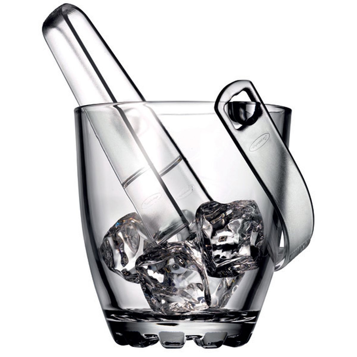 Seau à glaçon cristal Villeroy & Boch + 4 verres à whisky