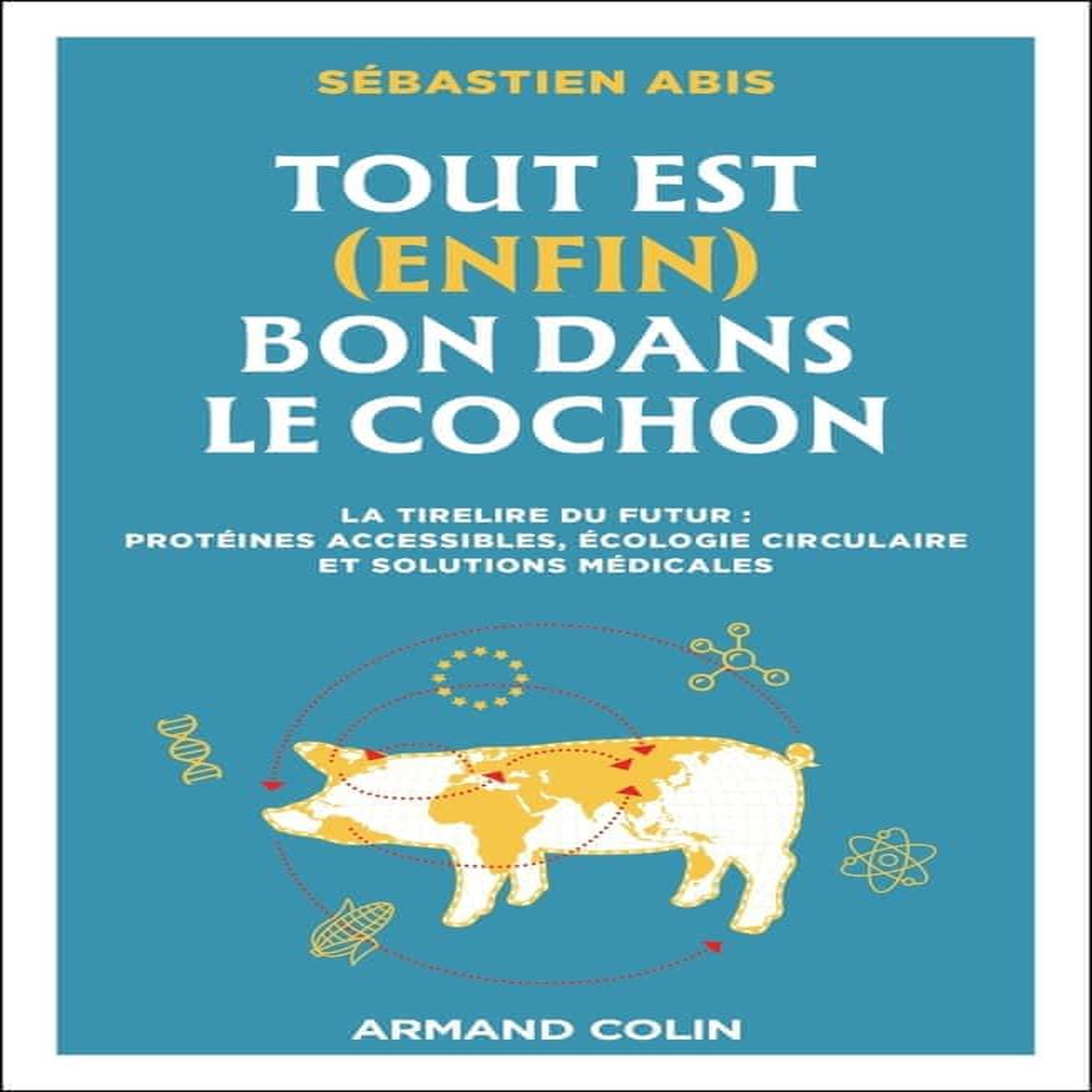 TOUT EST (ENFIN) BON DANS LE COCHON. LA TIRELIRE DU FUTUR : PROTEINES ACCESSIBLES, ECOLOGIE CIRCULAIRE ET SOLUTIONS MEDICALES, Abis Sébastien