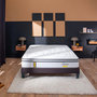 Voir la diapositive 2 : BELLECOUR BELLECOUR LITERIE | Ensemble REINA 2.0 | Matelas Ressorts ensachés + Sommier Bois