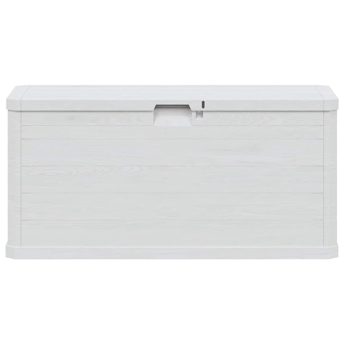 VIDAXL Boîte de rangement de jardin 280 L Gris clair