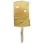 Voir la diapositive 3 : VIDAXL Supports de panneau de cloture 4 pcs Forme en L Metal galvanise