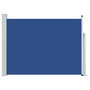 Voir la diapositive 2 : VIDAXL Auvent lateral retractable de patio 120x500 cm Bleu