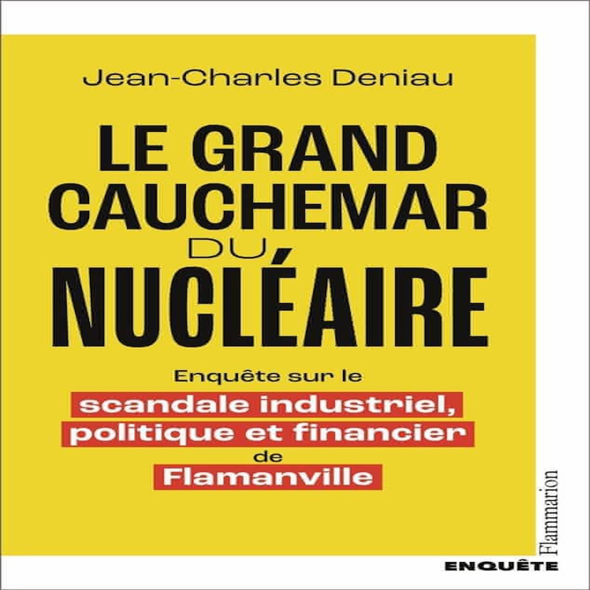 LE GRAND CAUCHEMAR DU NUCLEAIRE. ENQUETE SUR LE SCANDALE INDUSTRIEL, POLITIQUE ET FINANCIER DE FLAMANVILLE, Deniau Jean-Charles