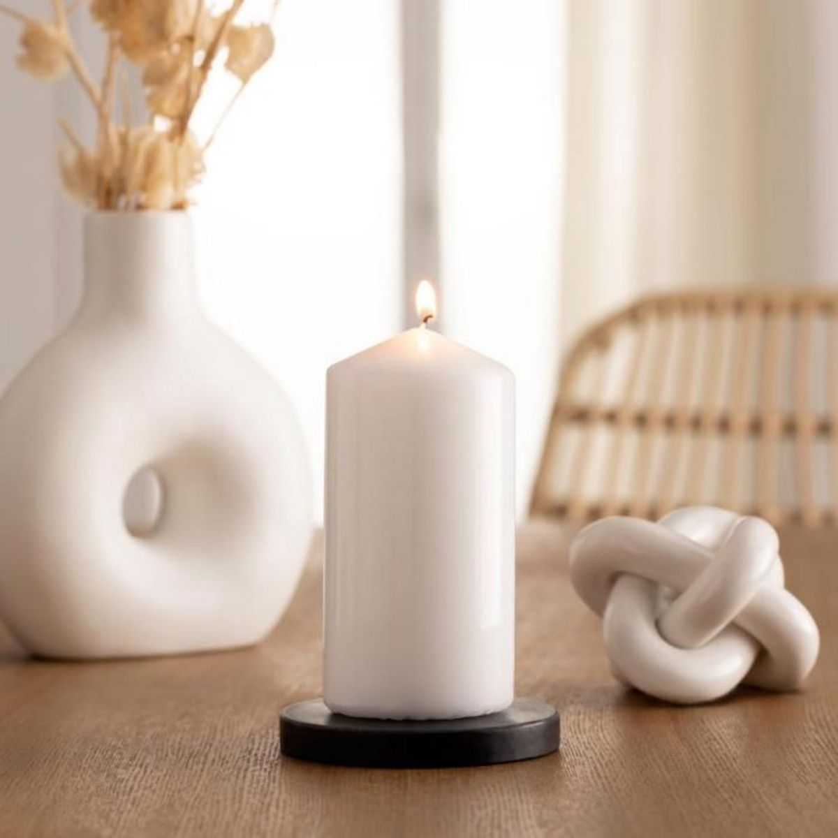 COMPTOIR DE LA BOUGIE Bougie Parfumée Ronde  Tami  395g Jasmin