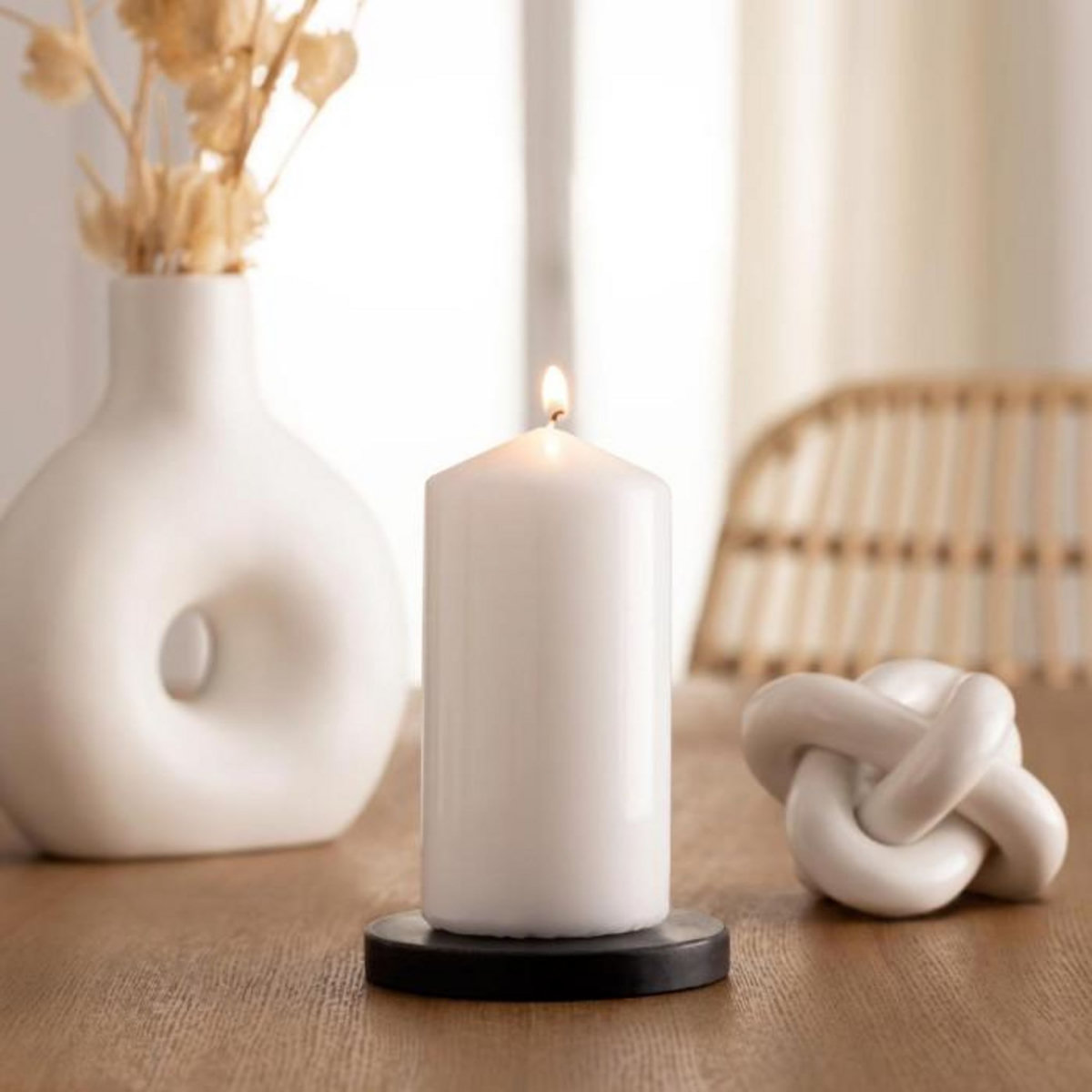 COMPTOIR DE LA BOUGIE Bougie Parfumée Ronde  Tami  395g Jasmin