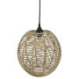 Voir la diapositive 1 : ATMOSPHERA Suspension luminaire boule en rotin Jada - Diam. 33 cm