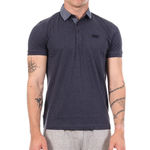 TBS Polo Bleu Marine Homme TBS ARSON. Coloris disponibles : Bleu