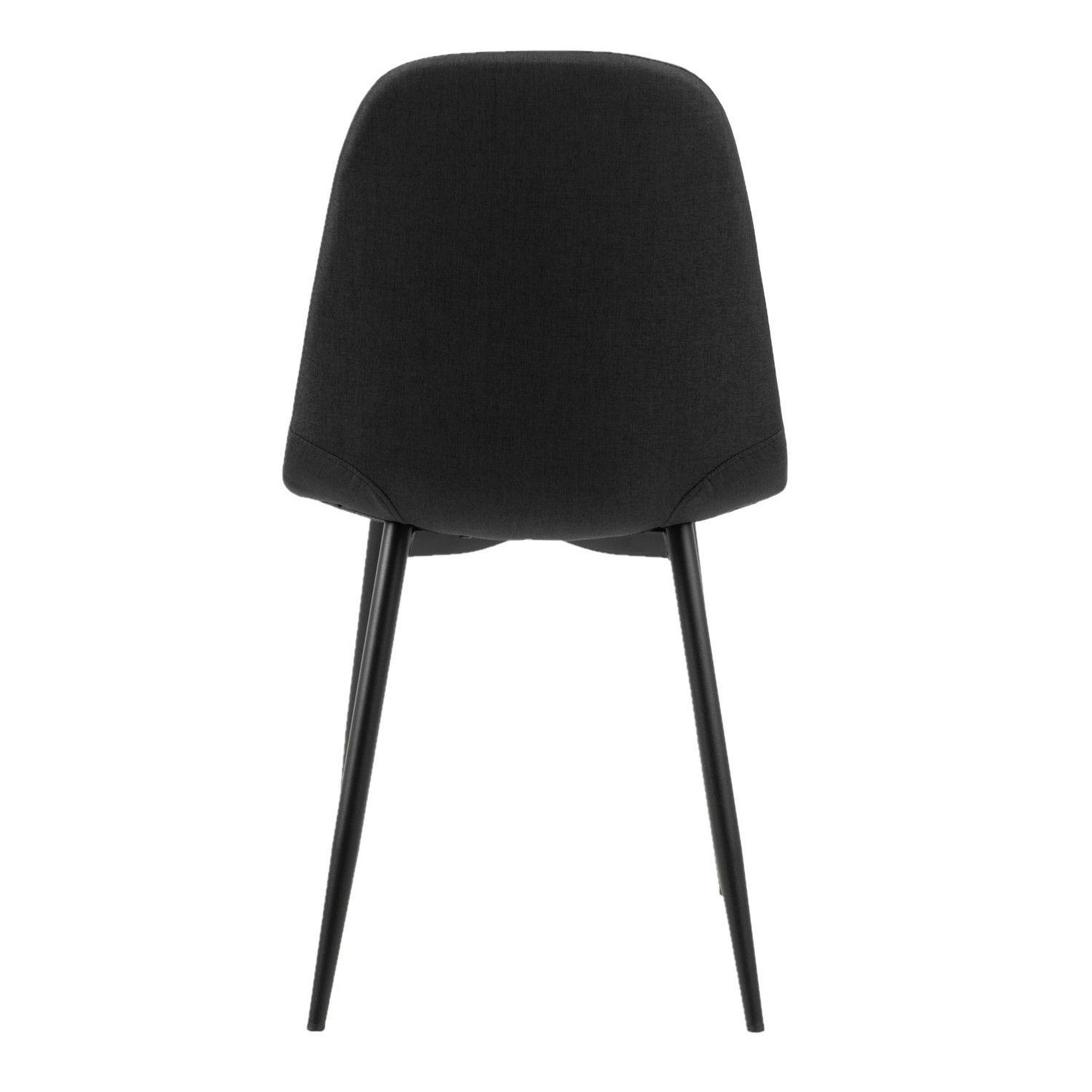 Voir la diapositive 5 : TOILINUX Lot de 4 chaises de salle à manger CLELIA