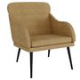 Voir la diapositive 2 : VIDAXL Fauteuil Marron 63x76x80 cm Velours