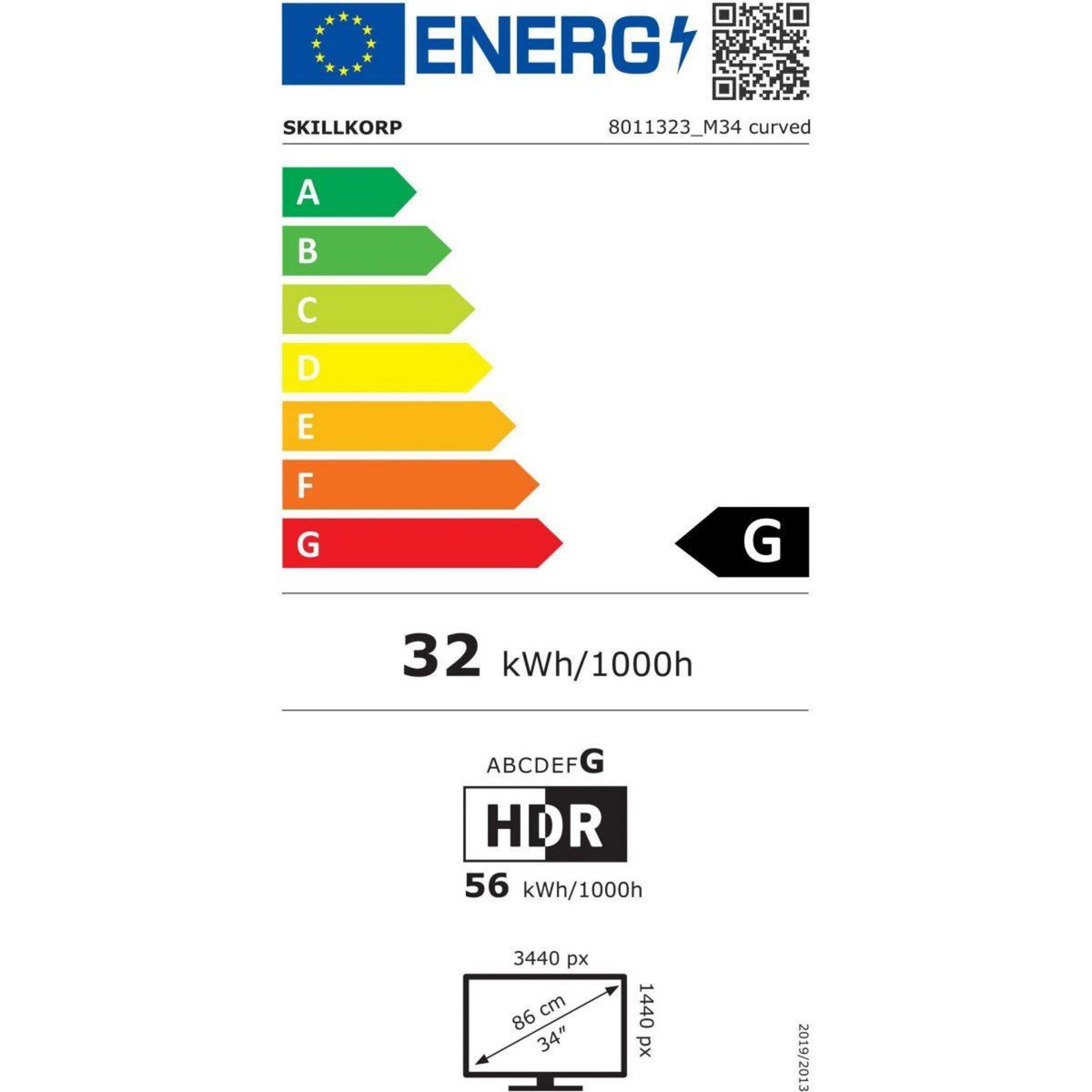 SKILLKORP Ecran PC Gamer M34 PROGRESS 34'' VA