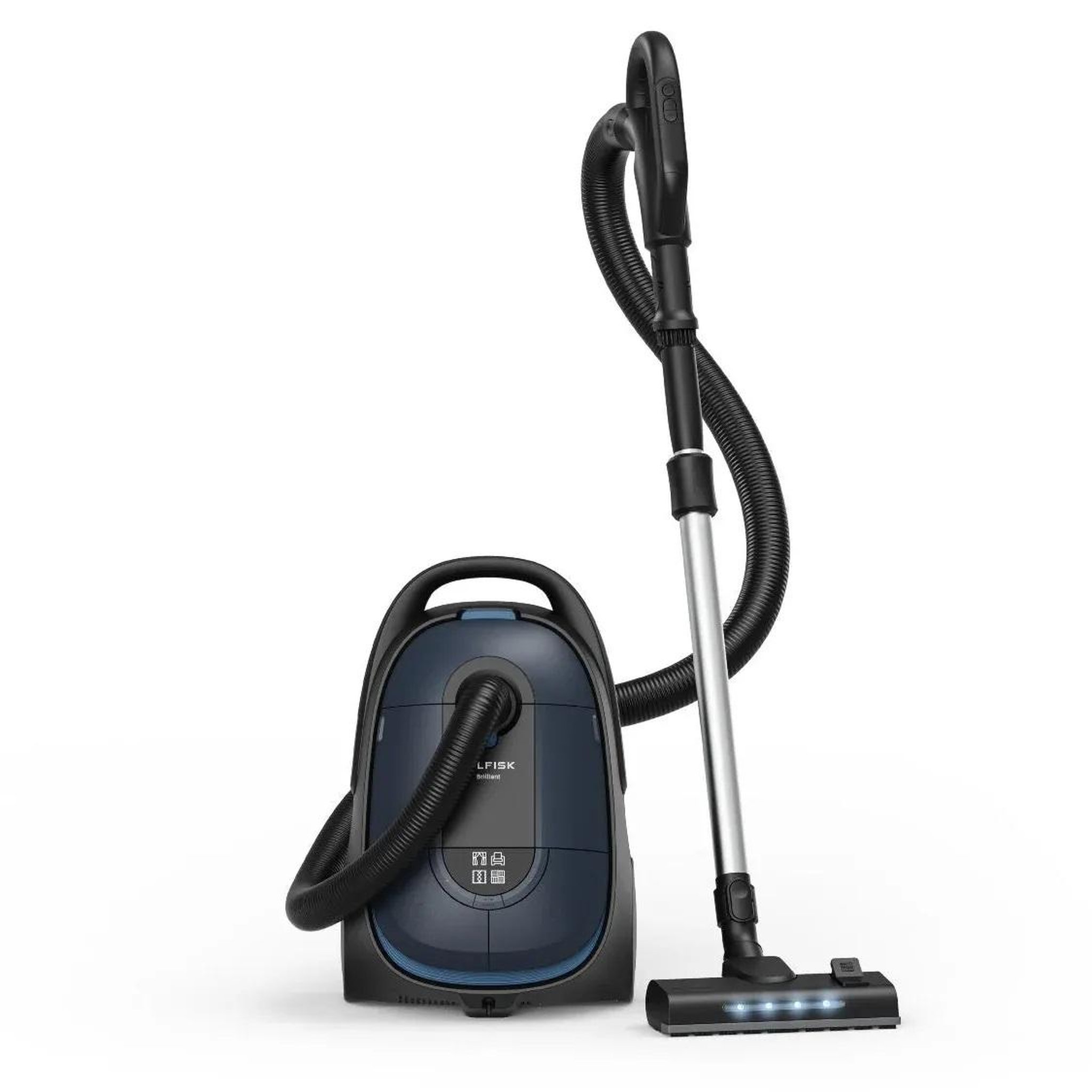 Nilfisk Aspirateur traineau 750w 73db noir/bleu - brilliant