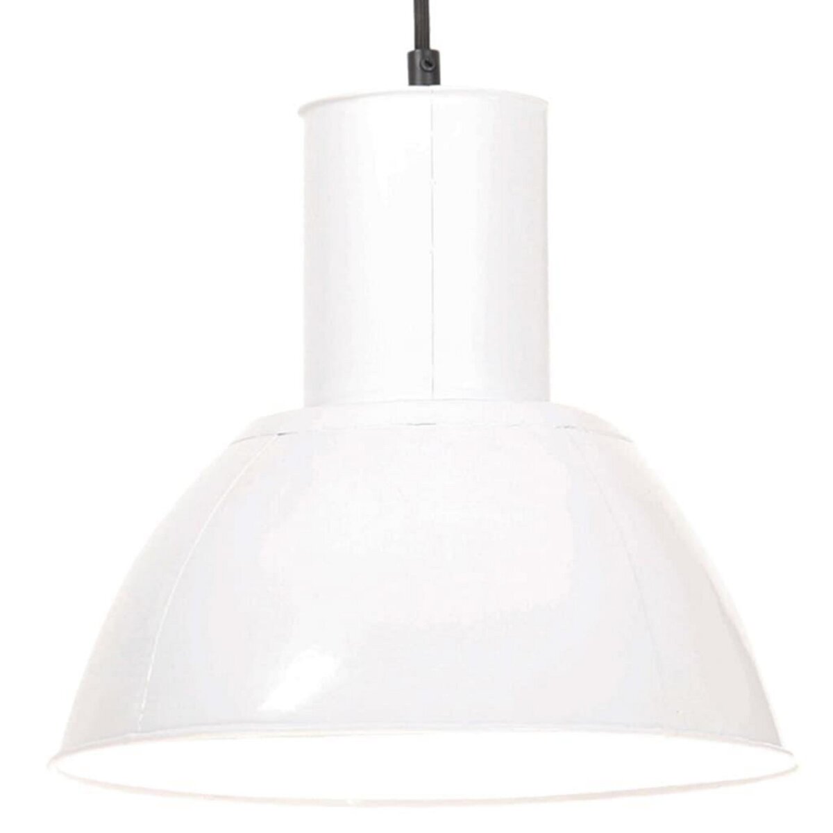 VIDAXL Lampe suspendue 25 W Blanc Rond 28,5 cm E27