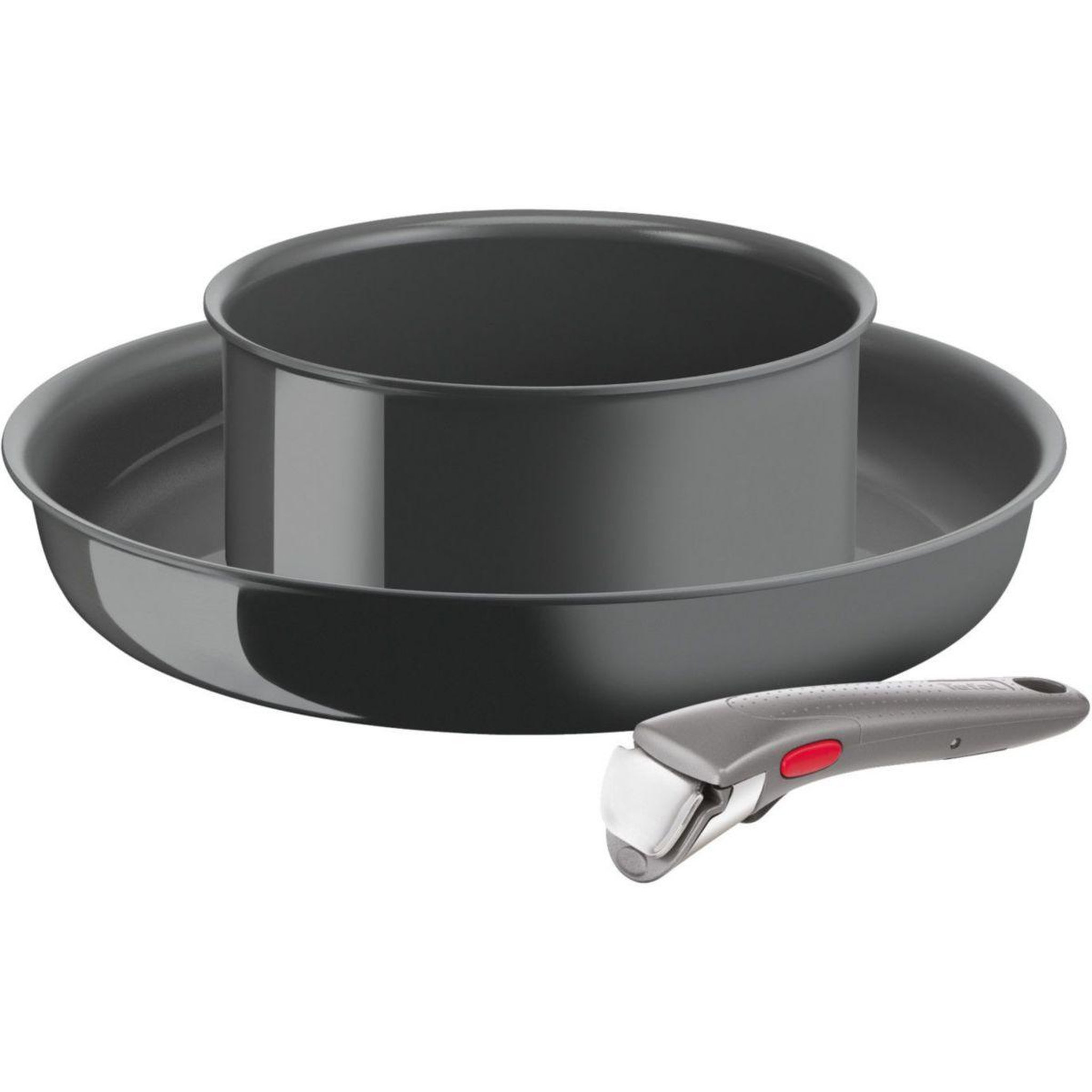 Voir la diapositive 1 : TEFAL Batterie de cuisine Ingenio Renew 3pcs L2609302