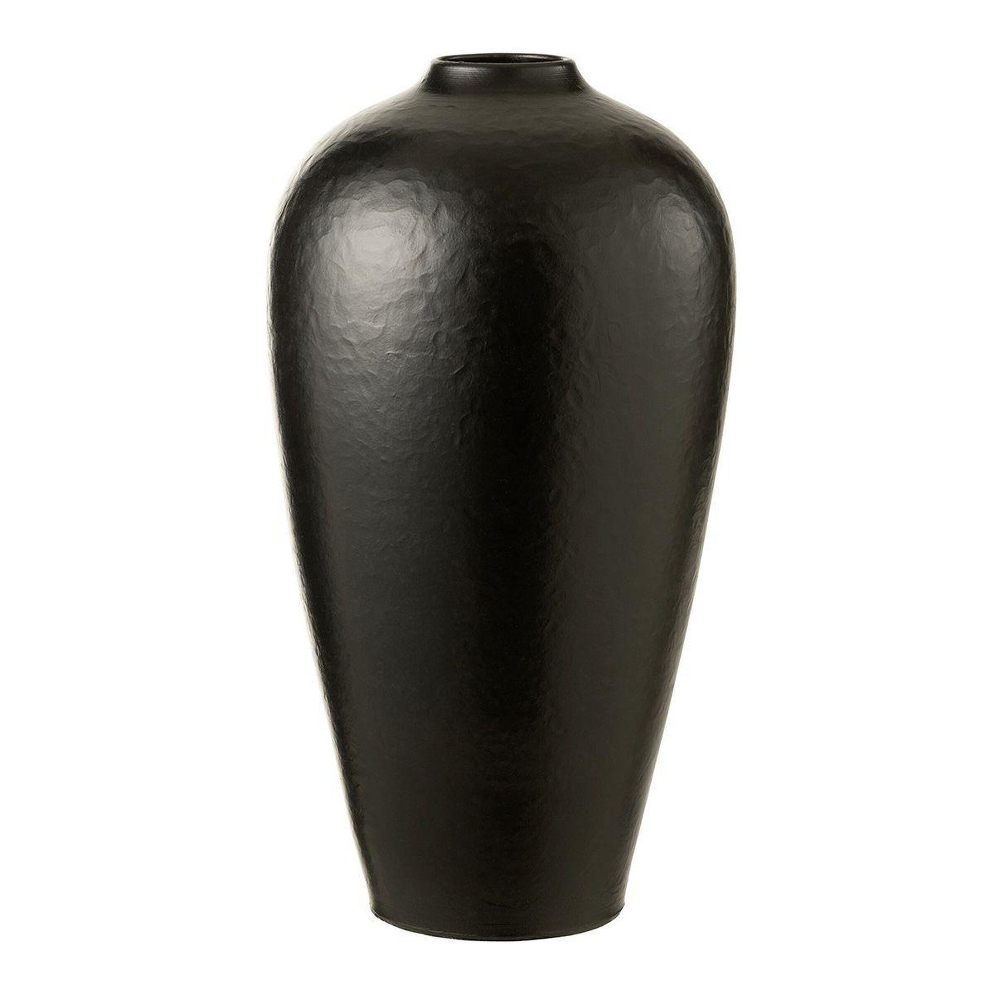 J-LINE Vase déco poterie  ying  50cm noir