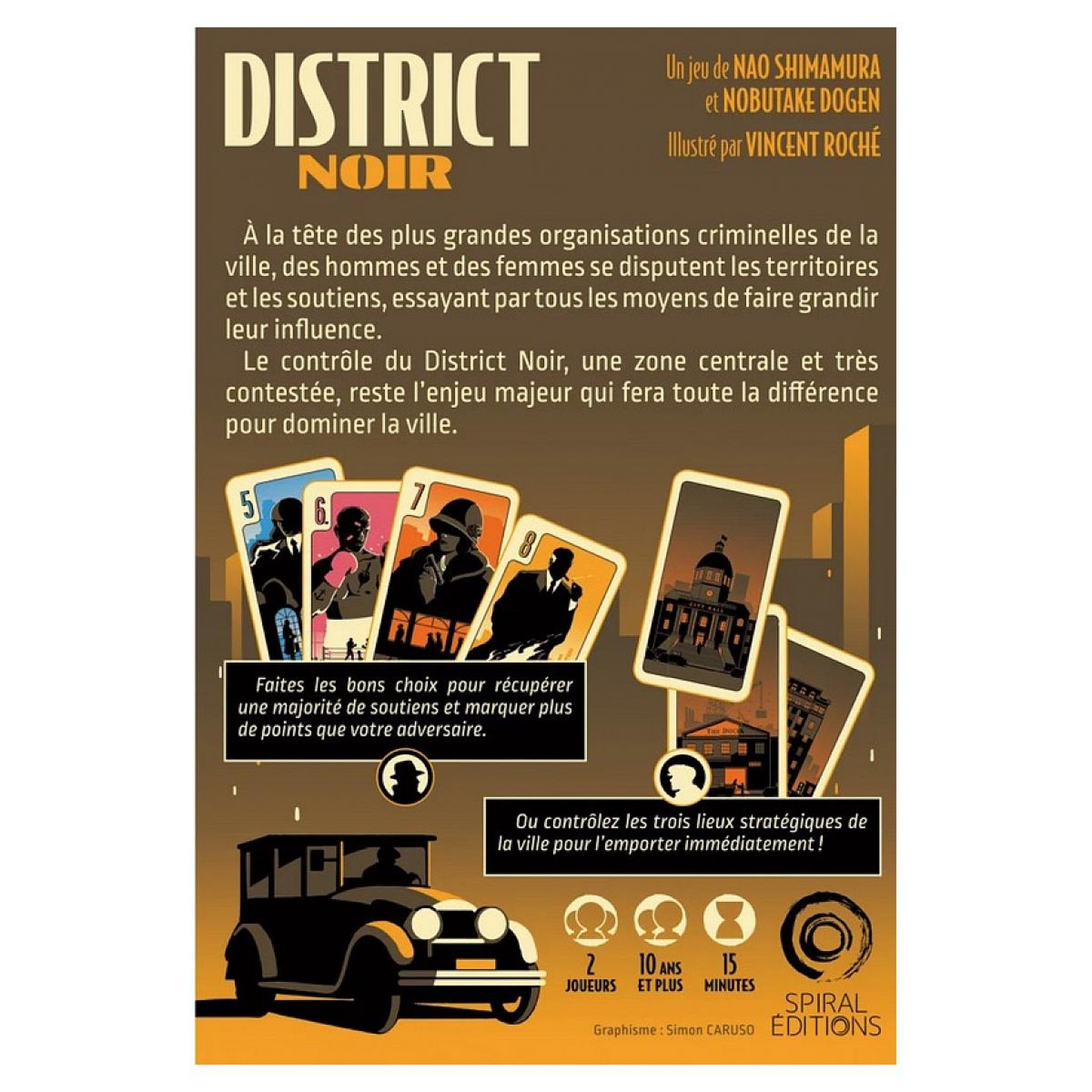 Voir la diapositive 2 : Blackrock Editions DISTRICT NOIR, -