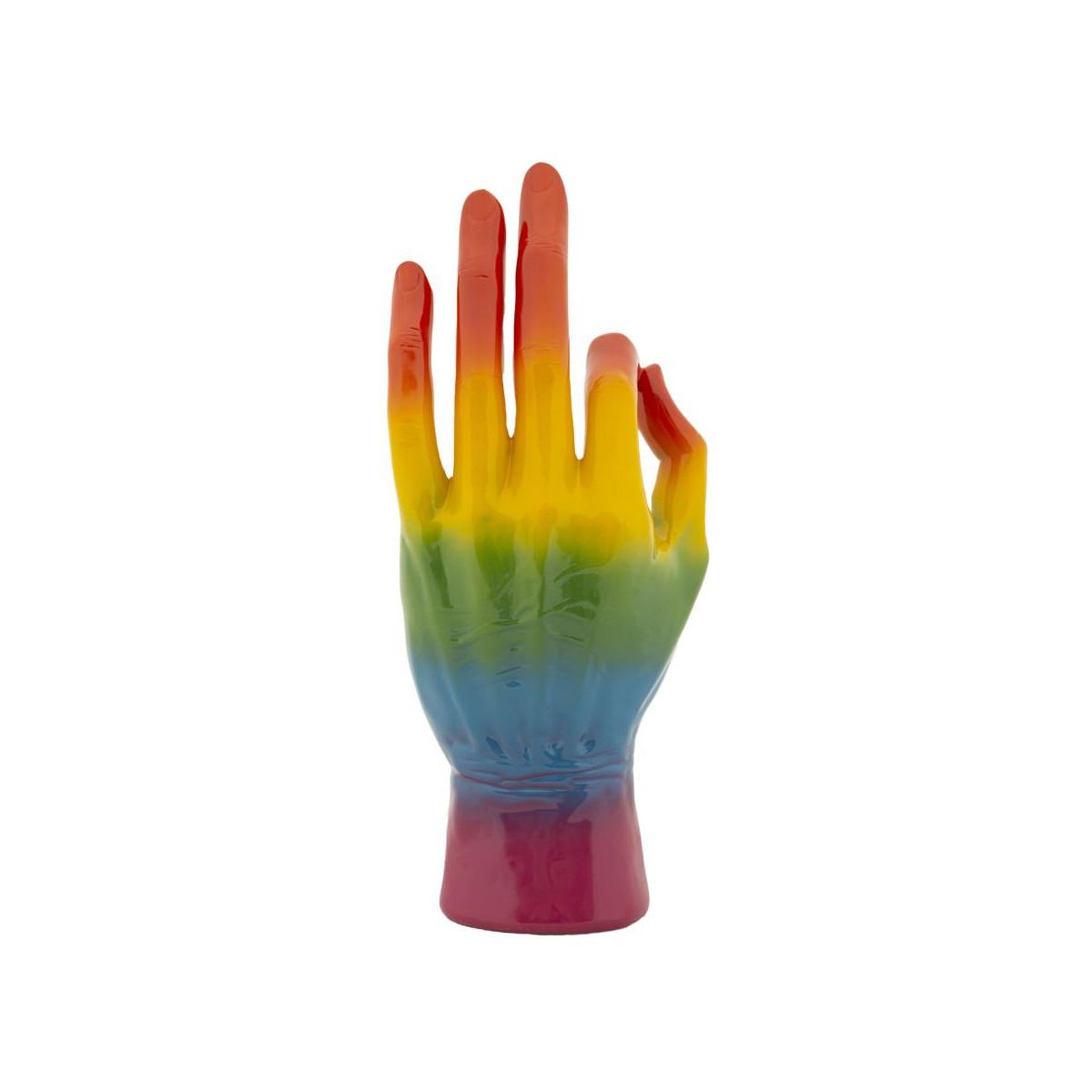 Voir la diapositive 3 : Paris Prix Déco main ok  rainbow  36cm multicolore