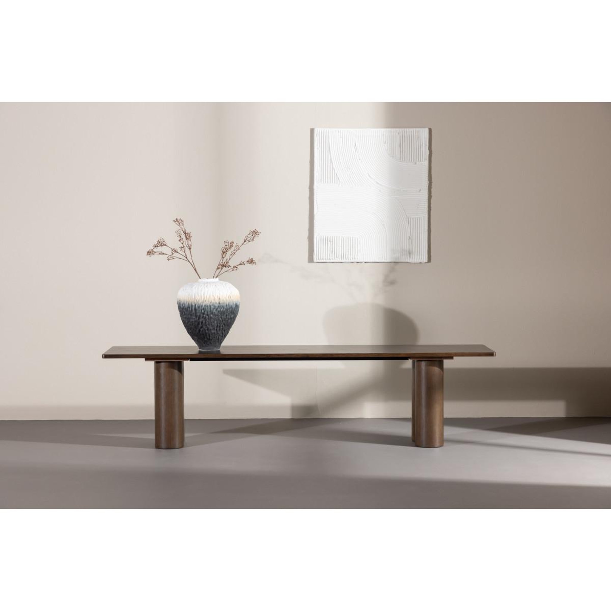 Voir la diapositive 6 : Paris Prix Banc design  olivia  180cm moka