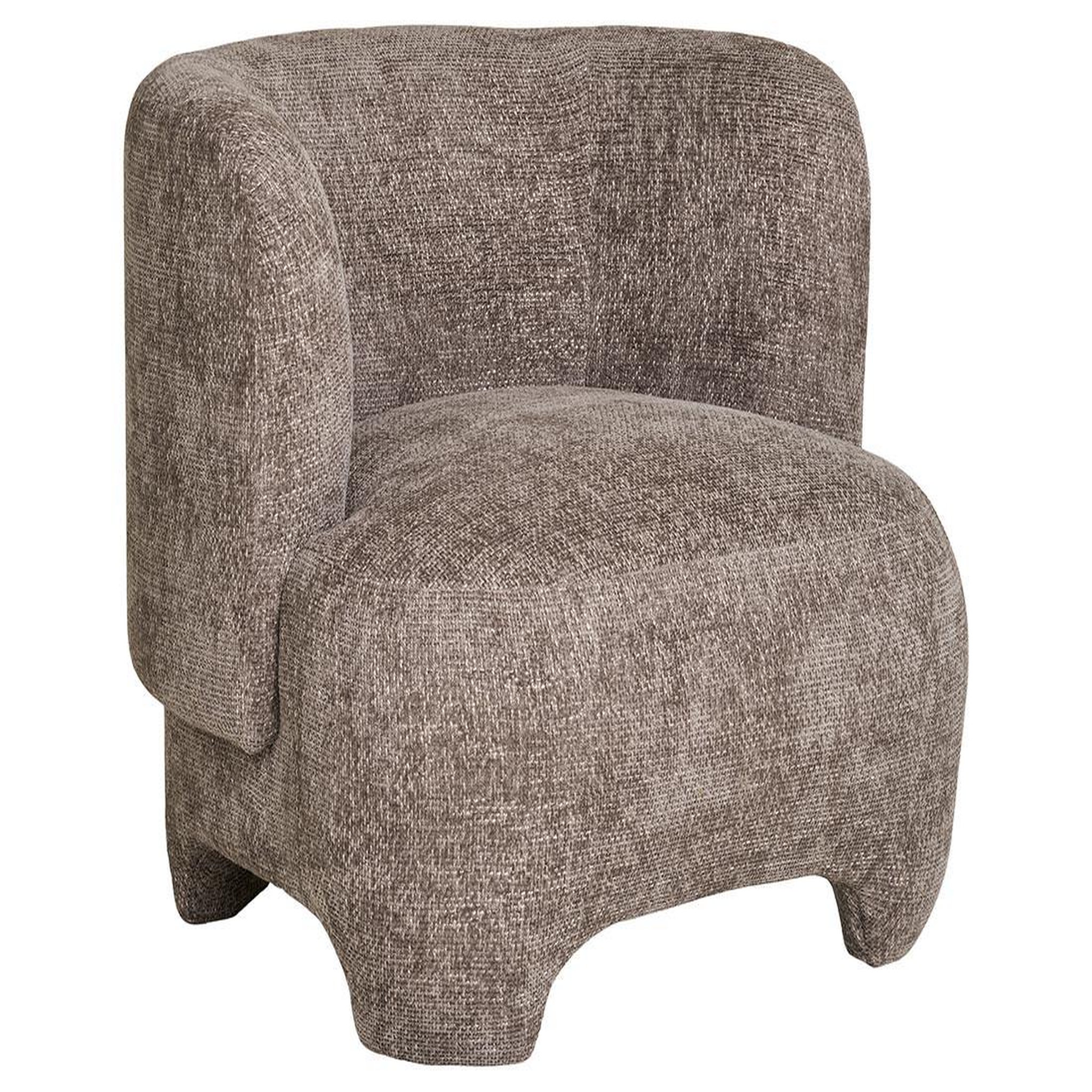 Voir la diapositive 2 : LISA DESIGN Olbia - fauteuil - en tissu texturé