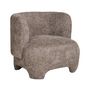 Voir la diapositive 2 : LISA DESIGN Olbia - fauteuil - en tissu texturé