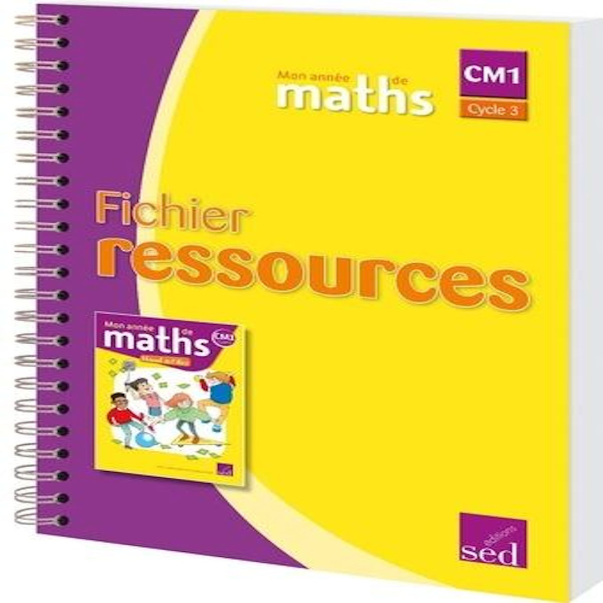 MATHEMATIQUES CM1 CYCLE 3 MON ANNEE DE MATHS. FICHIER RESSOURCES, EDITION 2019, Mazollier Marie-Sophie