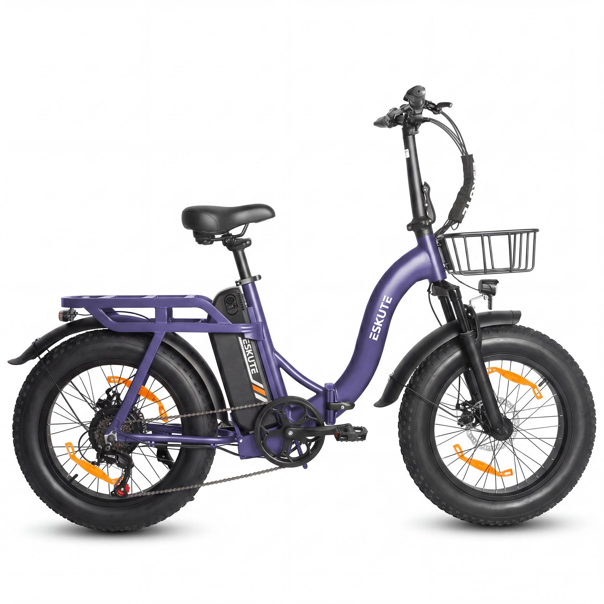 Voir la diapositive 1 : ESKUTE Vélo électrique pliable ESKUTE D202, 48V 20,8Ah
