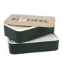 Voir la diapositive 6 : Paris Prix Coffret Repas Lunch Box  4 Pièces  25cm Vert