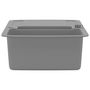 Voir la diapositive 5 : VIDAXL Evier de cuisine en granit Double bac Gris